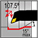 Int 107.5&deg; App 55&deg; Diamond