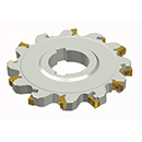 Disc w/Hole Indexable Slotting Cutters
